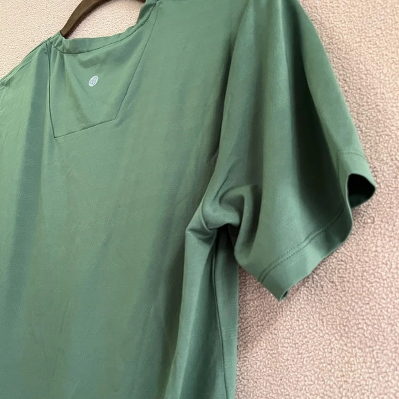 Zella Performance Athletic Tee Shirt Green Men’s XS Sports-Casual-Tennis-Gym-NEW - Picture 4 of 7